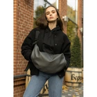 Жіноча сумка Sambag HOBO Bag-glove графітова