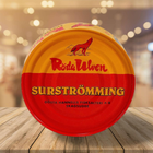 Сюрстрьомінг Surstromming Röda Ulven 400г банка (ферментований оселедець Surströmming сюрстремінг) (22199)