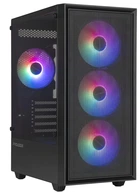 Корпус ProLogix E107 Tempered Glass Black без БП (E107)
