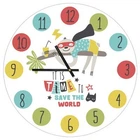 Круглые настенные часы It is time to save the world Presentville 36 см (dec0009450)