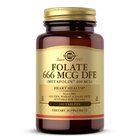 Фолат Solgar Folate 666 mcg DFE Metafolin 400 mcg 100 таблеток