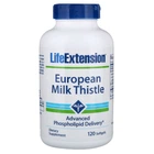 Натуральна добавка Life Extension Силімарин European Milk Thistle Желатинові капсули