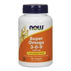 Супер Омега 3-6-9 Now Foods Super Omega 3-6-9 1200 mg 90 капсул