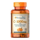Вітамін С Puritan's Pride C-1000 mg with bioflavonoids and wild rose hips 100 капсул