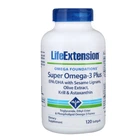 Супер Омега-3 Плюс, Omega Foundations, Super Omega-3 Plus, Life Extension, 120 Капсул