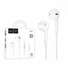 Наушники HiFi HOCO M111, вкладыши, 14 мм динамик, белые