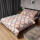 Комплект постільної білизни Moon&Star Полуторний 143х210 см Cozy Puzzle Бязь Gold Люкс (MS-820009046)