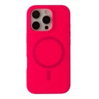 Чохол Glow Silicone Case with Magsafe для iPhone 16 Pro Колір Hot pink