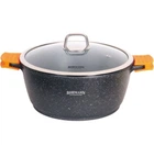 Каструля з мармуровим покриттям антипригарним на 2,2 л Bohmann BH-7350-20