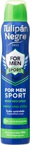 Дезодорант-спрей Tulipan Negro FOR MEN SPORT 200 мл