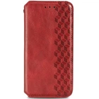 Шкіряний чохол книжка GETMAN Cubic (PU) для Xiaomi Redmi Note 11 Pro 4G/5G / 12 Pro 4G (Червоний)
