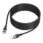 Кабель синхронизации Hoco X109 Silicone 60W/3A Type-C to Type-C 3m Black (35922_3605826)