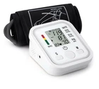Цифровой тонометр на руку Electronic Blood Pressure Monitor LY-86 для измерения давления и пульса с дисплеем Белый (127-14-16114)