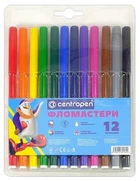 Фломастеры 12 цветов Centropen 7790/12, 01459