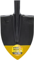 Лопата штыковая Mastertool 220х300х390 мм Черно-желтая покраска (14-6254)