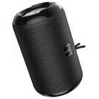 Портативная беспроводная Bluetooth колонка акустика Hoco HC1 IPX5, BT5.0, TWS, AUX, FM, TF, USB, 4H Black