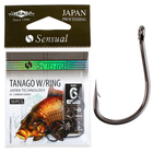 Гачок Mikado Sensual Tanago № 8 (вушко) 10шт. (black nickel) HS10003-8B