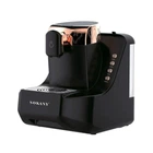 Кофеварка турецкая с антипригарным покрытием 1 л Черный Sokany SK-04010