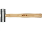 Алюмінієвий молоток Ø40 x 300 мм, m= 300 г, дерев'яна ручка YATO (YT-45281)