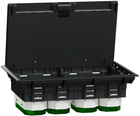 Напольный лючок Schneider Electric Unica System+ пластиковый 12 модулей XL (INS52126)