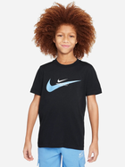 Koszulka chłopięca Nike B Nsw Si Graphic Tee HV6970-010 134-140 cm (M) Czarna (197861859622)