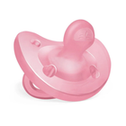 Пустышка Chicco силиконовая Physioforma Soft от 6 до 16 месяцев розовая 73091.92