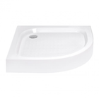 Душовий піддон Lidz KAPIELKA ST90x90x14 напівкруглий, мілкий,д/злива 52 мм