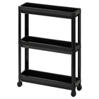 Тележка VESKEN IKEA 604.712.24 черный