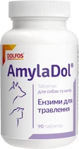 Ветпрепарат Dolfos Амиладол 90 таблеток для собак и кошек (928-90)