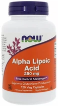 Натуральная добавка Now Foods Alpha Lipoic Acid 250 мг Капсулы