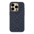 Чехол Kajsa Briquette Collection Rhombus для iPhone 15 Pro Blue