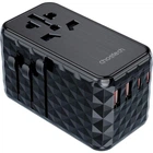 Зарядний пристрій Choetech PD6028-BK 4xUSB 100W GaN 2xUSB-C 2xUSB-A PD Black