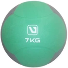 Медбол (медицинский мяч) LiveUp MEDICINE BALL Ø286 мм 7 кг Green/Grey