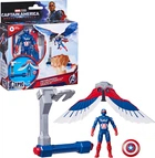 Игровой набор Hasbro Летающие герои серия Капитан Америка: Чудесный новый мир мир Синий (G0071_G0075)