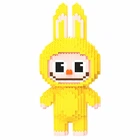 Детский конструктор Magic Blocks Зайчик Лабубу Желтый на 3132 детали (9181)