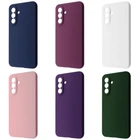 Чехол противоударный силиконовый WAVE Premium Full Silicone Cover для Samsung Galaxy A36 blue