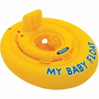 Надувной плотик для плавания на воде My Baby Float Intex 56585 Желтый