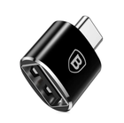 Перехідник OTG Baseus USB Female To Type-C Male Adapter Converter Black (CATOTG-01)