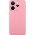 Чохол для Xiaomi Redmi Note 14 4G (Int. version) GETMAN TPU Liquid Silk Full Camera Рожевий/Pink