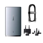Сетевое зарядное устройство адаптер Baseus GaN5 Pro Ultra-Slim 65W Type-C + USB с функцией быстрой зарядки |QC3.0+PD3.0| + Кабель Type-C to Type-C |100W 1m| Серый