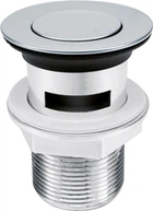 Донный клапан FALA 75483 1 1/4" Click-Clack пластик хром