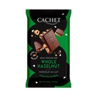Шоколад Cachet Hazelhut молочный с лесными орехами №48, 300г