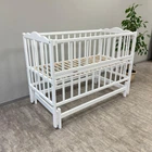 Кровать детская Baby Comfort Малюк с маятником белый