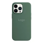Чохол Silicone Case with MagSafe для iPhone 13 Pro Max Колір Eucaliptus