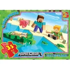 Детский пазл "Minecraft" MC791 плакат 35 элементов