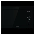 Встраиваемая микроволновка Gorenje Simplicity, 23 л, механическое управление, 900 Вт, гриль, дисплей, черная (631218)