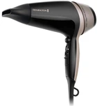 Фен Remington Thermacare Pro, 2100Вт, 3 режими, дифузор,турмалінова іоніз-я, хол. обдув, чорно-коричневий