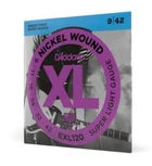 Струны для электрогитары DAddario EXL120 XL Nickel Steel (9-42)