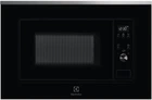 Встроенная микроволновка Electrolux, 17 л, электронное управление, 700 Вт, дисплей, черная (631205)
