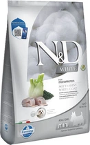 Сухий корм для собак Farmina N&D white dog Sea Bass, Spirulina and Fenel Adult mini